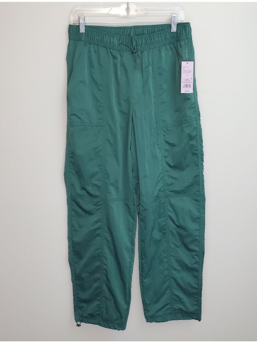 Wild Fable high rise relaxed parachute pants, green
